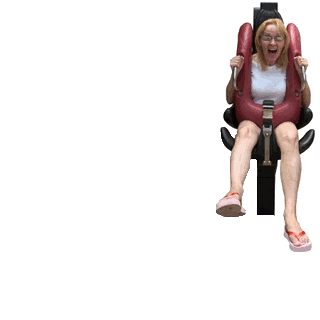 roller coaster woman